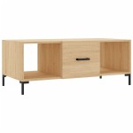 vidaXL Măsuță de cafea, stejar sonoma, 102x50x40 cm, lemn prelucrat vidaXL Măsuță de cafea, stejar sonoma, 102x50x40 cm, lemn prelucrat