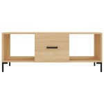 vidaXL Măsuță de cafea, stejar sonoma, 102x50x40 cm, lemn prelucrat vidaXL Măsuță de cafea, stejar sonoma, 102x50x40 cm, lemn prelucrat