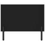 vidaXL Măsuță de cafea, negru, 102x50x40 cm, lemn compozit vidaXL Măsuță de cafea, negru, 102x50x40 cm, lemn compozit