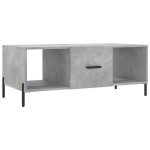 vidaXL Măsuță de cafea, gri beton, 102x50x40 cm, lemn prelucrat vidaXL Măsuță de cafea, gri beton, 102x50x40 cm, lemn prelucrat