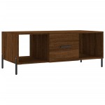 vidaXL Măsuță de cafea, stejar maro, 102x50x40 cm, lemn compozit vidaXL Măsuță de cafea, stejar maro, 102x50x40 cm, lemn compozit