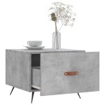 vidaXL Măsuțe de cafea, 2 buc., gri beton, 50x50x40 cm, lemn compozit vidaXL Măsuțe de cafea, 2 buc., gri beton, 50x50x40 cm, lemn compozit