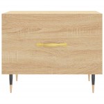 vidaXL Măsuțe de cafea 2 buc. stejar sonoma 50x50x40 cm lemn compozit