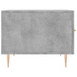 vidaXL Măsuță de cafea, gri beton, 50x50x40 cm, lemn compozit vidaXL Măsuță de cafea, gri beton, 50x50x40 cm, lemn compozit