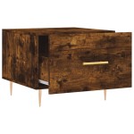 vidaXL Măsuțe de cafea 2 buc. stejar fumuriu 50x50x40 cm lemn compozit