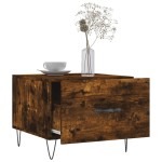 vidaXL Măsuțe de cafea 2 buc. stejar fumuriu 50x50x40 cm lemn compozit