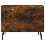 vidaXL Măsuțe de cafea 2 buc. stejar fumuriu 50x50x40 cm lemn compozit