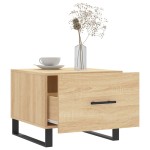 vidaXL Măsuțe de cafea 2 buc. stejar sonoma 50x50x40 cm lemn compozit