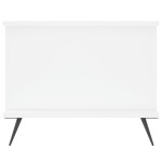vidaXL Măsuță de cafea, alb, 90x50x40 cm, lemn prelucrat vidaXL Măsuță de cafea, alb, 90x50x40 cm, lemn prelucrat