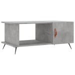 vidaXL Măsuță de cafea, gri beton, 90x50x40 cm, lemn prelucrat