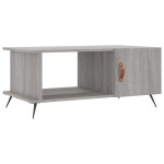 vidaXL Măsuță de cafea, gri sonoma, 90x50x40 cm, lemn prelucrat vidaXL Măsuță de cafea, gri sonoma, 90x50x40 cm, lemn prelucrat
