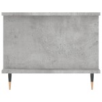 vidaXL Măsuță de cafea, gri beton, 90x50x40 cm, lemn prelucrat