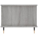 vidaXL Măsuță de cafea, gri sonoma, 90x50x40 cm, lemn prelucrat