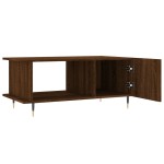 vidaXL Măsuță de cafea, stejar maro, 90x50x40 cm, lemn prelucrat vidaXL Măsuță de cafea, stejar maro, 90x50x40 cm, lemn prelucrat