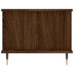vidaXL Măsuță de cafea, stejar maro, 90x50x40 cm, lemn prelucrat vidaXL Măsuță de cafea, stejar maro, 90x50x40 cm, lemn prelucrat