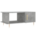 vidaXL Măsuță de cafea, gri beton, 90x50x40 cm, lemn prelucrat vidaXL Măsuță de cafea, gri beton, 90x50x40 cm, lemn prelucrat