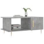 vidaXL Măsuță de cafea, gri beton, 90x50x40 cm, lemn prelucrat vidaXL Măsuță de cafea, gri beton, 90x50x40 cm, lemn prelucrat