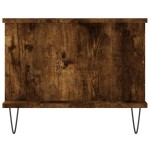 vidaXL Măsuță de cafea, stejar fumuriu, 90x50x40 cm, lemn prelucrat vidaXL Măsuță de cafea, stejar fumuriu, 90x50x40 cm, lemn prelucrat