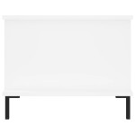 vidaXL Măsuță de cafea, alb, 90x50x40 cm, lemn prelucrat vidaXL Măsuță de cafea, alb, 90x50x40 cm, lemn prelucrat