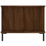 vidaXL Măsuță de cafea, stejar maro, 90x50x40 cm, lemn prelucrat vidaXL Măsuță de cafea, stejar maro, 90x50x40 cm, lemn prelucrat