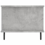 vidaXL Măsuță de cafea, gri beton, 90x50x40 cm, lemn prelucrat