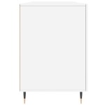 vidaXL Birou, alb, 140x50x75 cm, lemn compozit vidaXL Birou, alb, 140x50x75 cm, lemn compozit