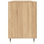 vidaXL Birou, stejar sonoma, 140x50x75 cm, lemn compozit