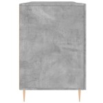 vidaXL Birou, gri beton, 140x50x75 cm, lemn compozit vidaXL Birou, gri beton, 140x50x75 cm, lemn compozit