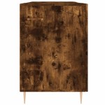 vidaXL Birou, stejar afumat, 140x50x75 cm, lemn compozit vidaXL Birou, stejar afumat, 140x50x75 cm, lemn compozit