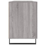 vidaXL Birou, gri sonoma, 140x50x75 cm, lemn compozit