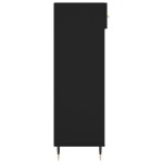 vidaXL Pantofar, negru, 60x35x105 cm, lemn compozit vidaXL Pantofar, negru, 60x35x105 cm, lemn compozit