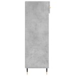 vidaXL Pantofar, gri beton, 60x35x105 cm, lemn compozit vidaXL Pantofar, gri beton, 60x35x105 cm, lemn compozit