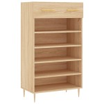 vidaXL Pantofar, stejar sonoma, 60x35x105 cm, lemn compozit