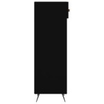 vidaXL Pantofar, negru, 30x35x105 cm, lemn compozit vidaXL Pantofar, negru, 30x35x105 cm, lemn compozit