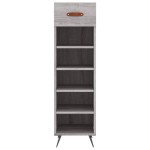 vidaXL Pantofar, gri sonoma, 30x35x105 cm, lemn compozit vidaXL Pantofar, gri sonoma, 30x35x105 cm, lemn compozit