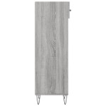 vidaXL Pantofar, gri sonoma, 30x35x105 cm, lemn compozit