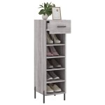 vidaXL Pantofar, gri sonoma, 30x35x105 cm, lemn compozit vidaXL Pantofar, gri sonoma, 30x35x105 cm, lemn compozit