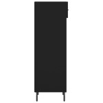 vidaXL Pantofar, negru, 30x35x105 cm, lemn compozit vidaXL Pantofar, negru, 30x35x105 cm, lemn compozit