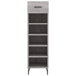 vidaXL Pantofar, gri sonoma, 30x35x105 cm, lemn compozit vidaXL Pantofar, gri sonoma, 30x35x105 cm, lemn compozit
