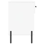vidaXL Bancă de pantofi, alb, 102x35x55 cm, lemn prelucrat vidaXL Bancă de pantofi, alb, 102x35x55 cm, lemn prelucrat