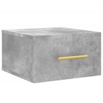 vidaXL Noptieră de perete, gri beton, 35x35x20 cm vidaXL Noptieră de perete, gri beton, 35x35x20 cm