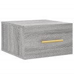 vidaXL Noptieră montată pe perete gri Sonoma 35x35x20 cm vidaXL Noptieră montată pe perete gri Sonoma 35x35x20 cm