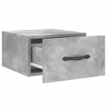 vidaXL Noptiere montate pe perete 2 buc. gri beton 35x35x20 cm vidaXL Noptiere montate pe perete 2 buc. gri beton 35x35x20 cm