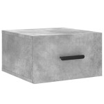 vidaXL Noptieră de perete, gri beton, 35x35x20 cm vidaXL Noptieră de perete, gri beton, 35x35x20 cm