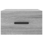 vidaXL Noptieră montată pe perete gri Sonoma 35x35x20 cm vidaXL Noptieră montată pe perete gri Sonoma 35x35x20 cm