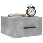 vidaXL Noptieră de perete, gri beton, 35x35x20 cm vidaXL Noptieră de perete, gri beton, 35x35x20 cm