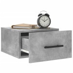 vidaXL Noptieră de perete, gri beton, 35x35x20 cm vidaXL Noptieră de perete, gri beton, 35x35x20 cm