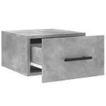 vidaXL Noptieră de perete, gri beton, 35x35x20 cm vidaXL Noptieră de perete, gri beton, 35x35x20 cm