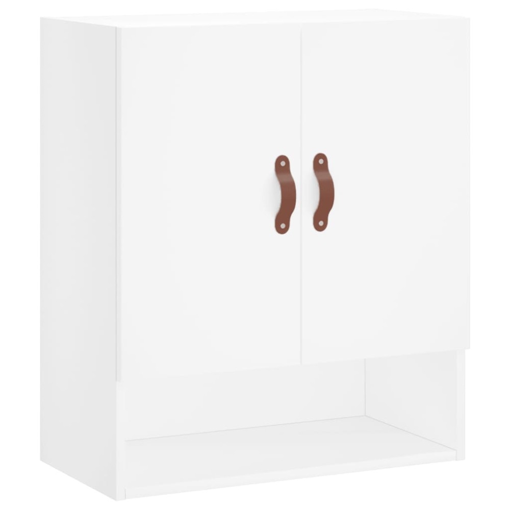 vidaXL Dulap de perete, alb, 60x31x70 cm, lemn compozit