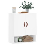 vidaXL Dulap de perete, alb, 60x31x70 cm, lemn compozit